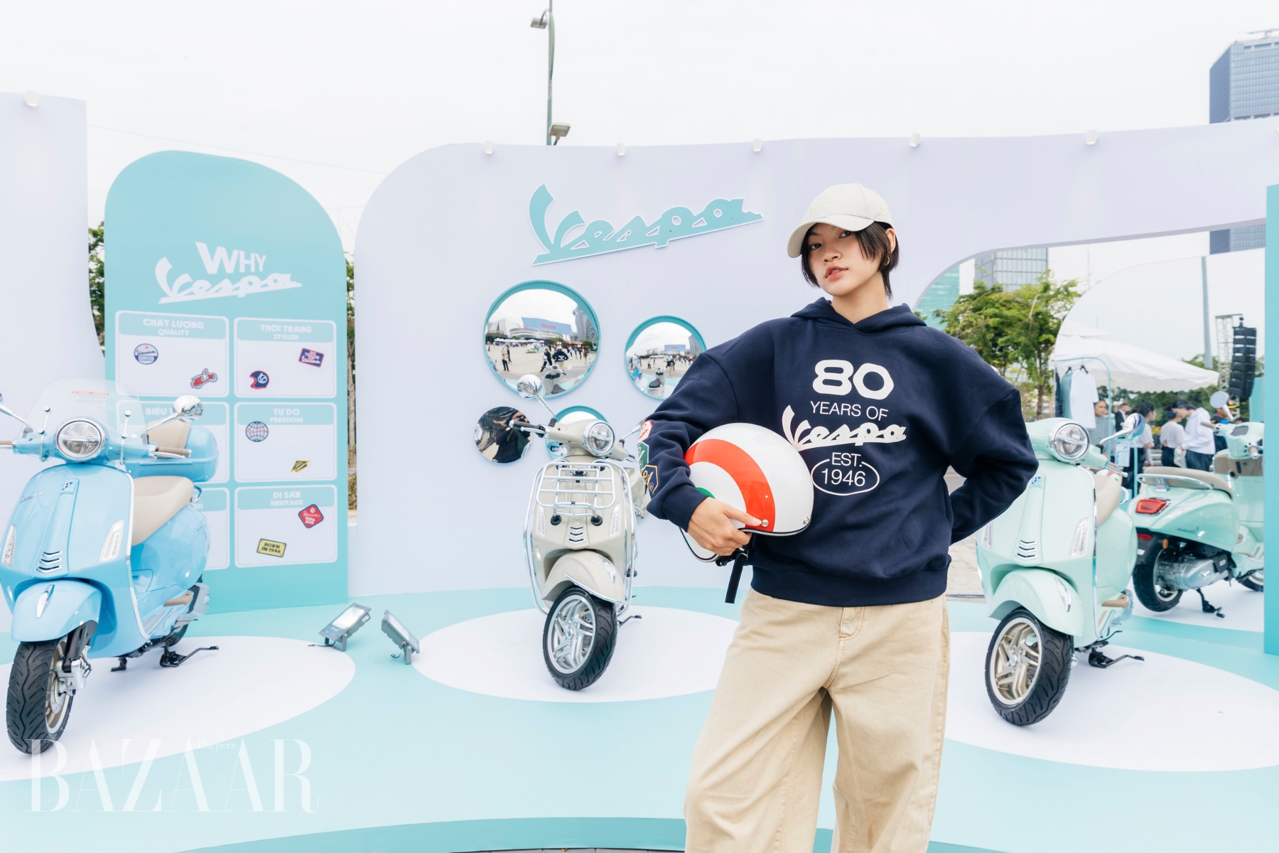 Vespita Việt khuấy động không khí kỷ niệm 80 năm Vespa với hành trình đậm phong cách插图1 bzvn-vespa-80-nam (1)