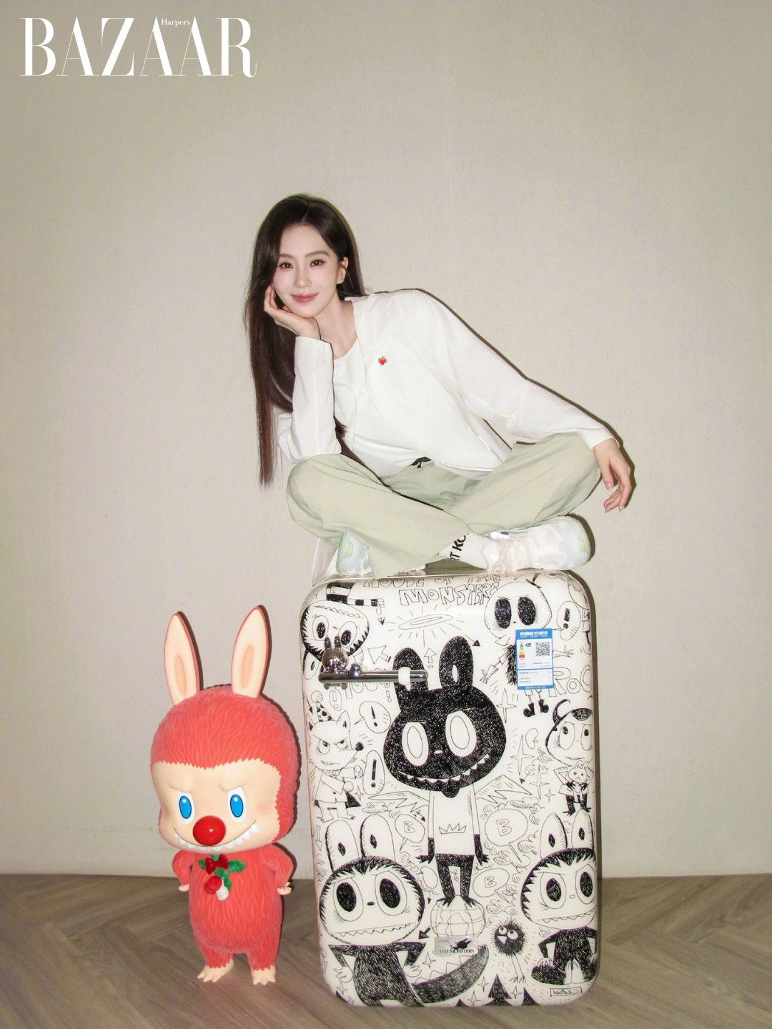 Lưu Thi Thi đăng ảnh, tủ lạnh mini Labubu giá tăng 15 lần!插图