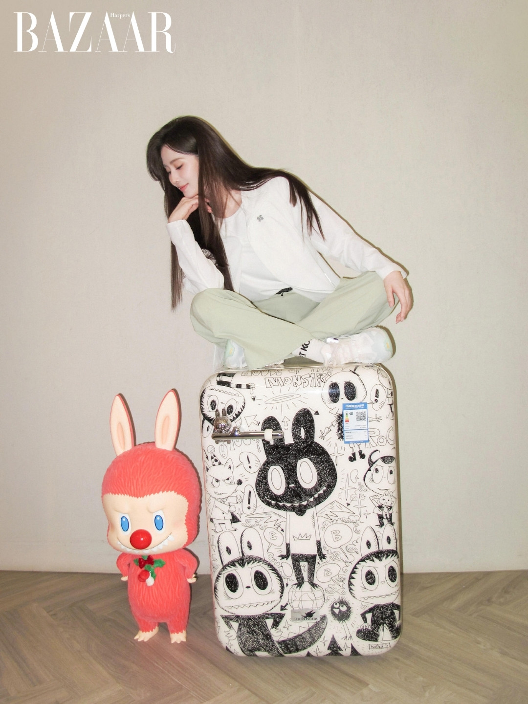 Lưu Thi Thi đăng ảnh, tủ lạnh mini Labubu giá tăng 15 lần!插图4