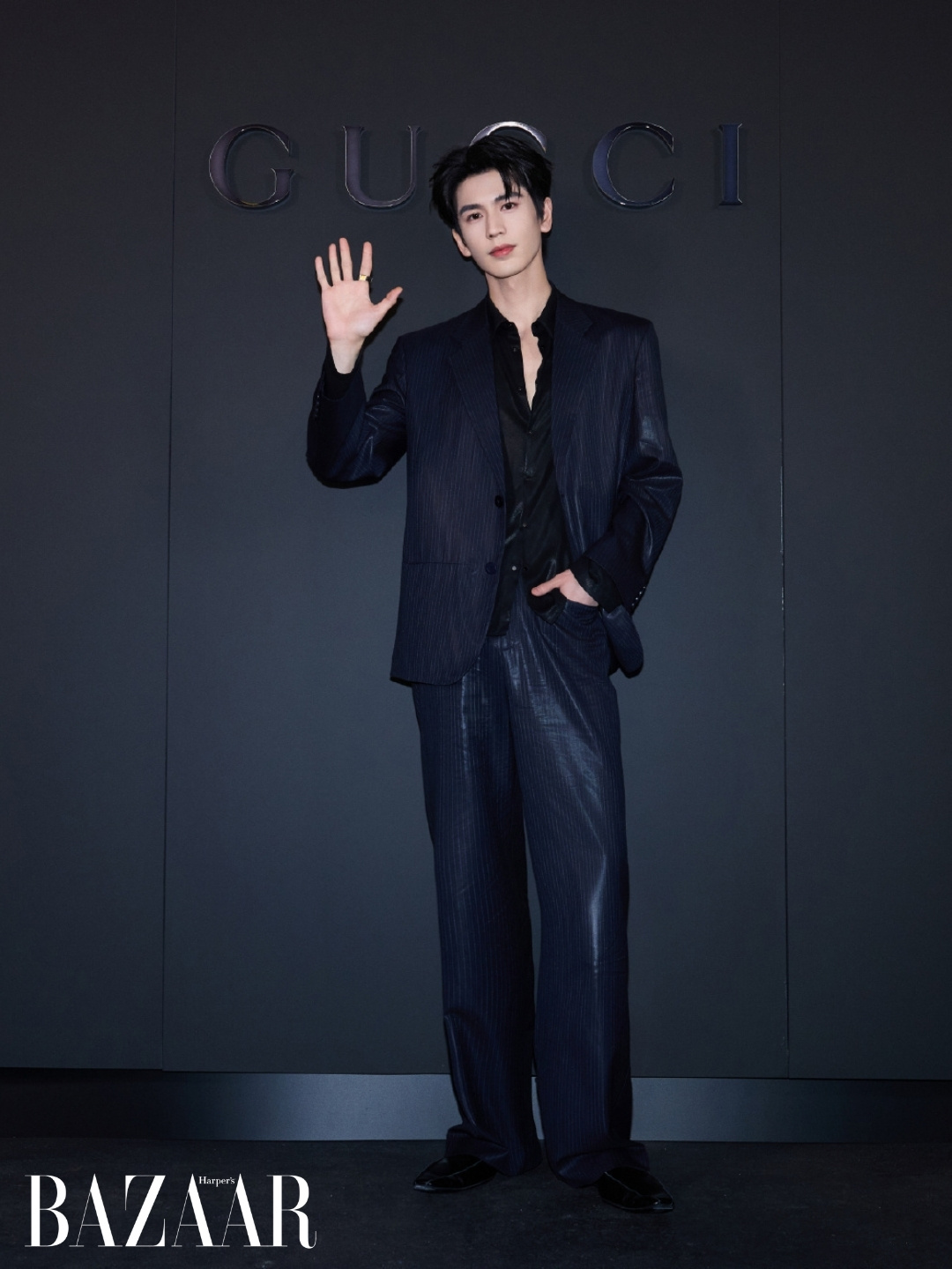 Dự show Gucci ở New York, Trương Lăng Hách lên top trending插图9