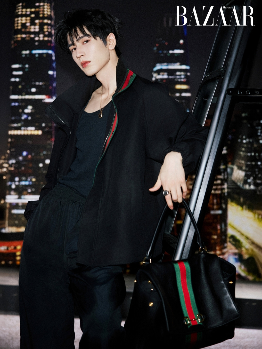 Dự show Gucci ở New York, Trương Lăng Hách lên top trending插图