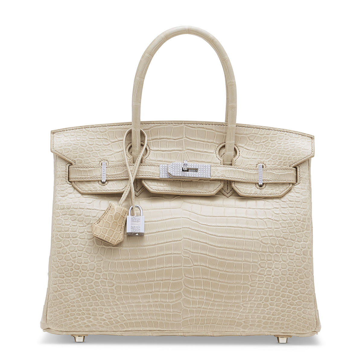 Level đỉnh cao của túi xách Hermès: Phiên bản nạm kim cương插图1