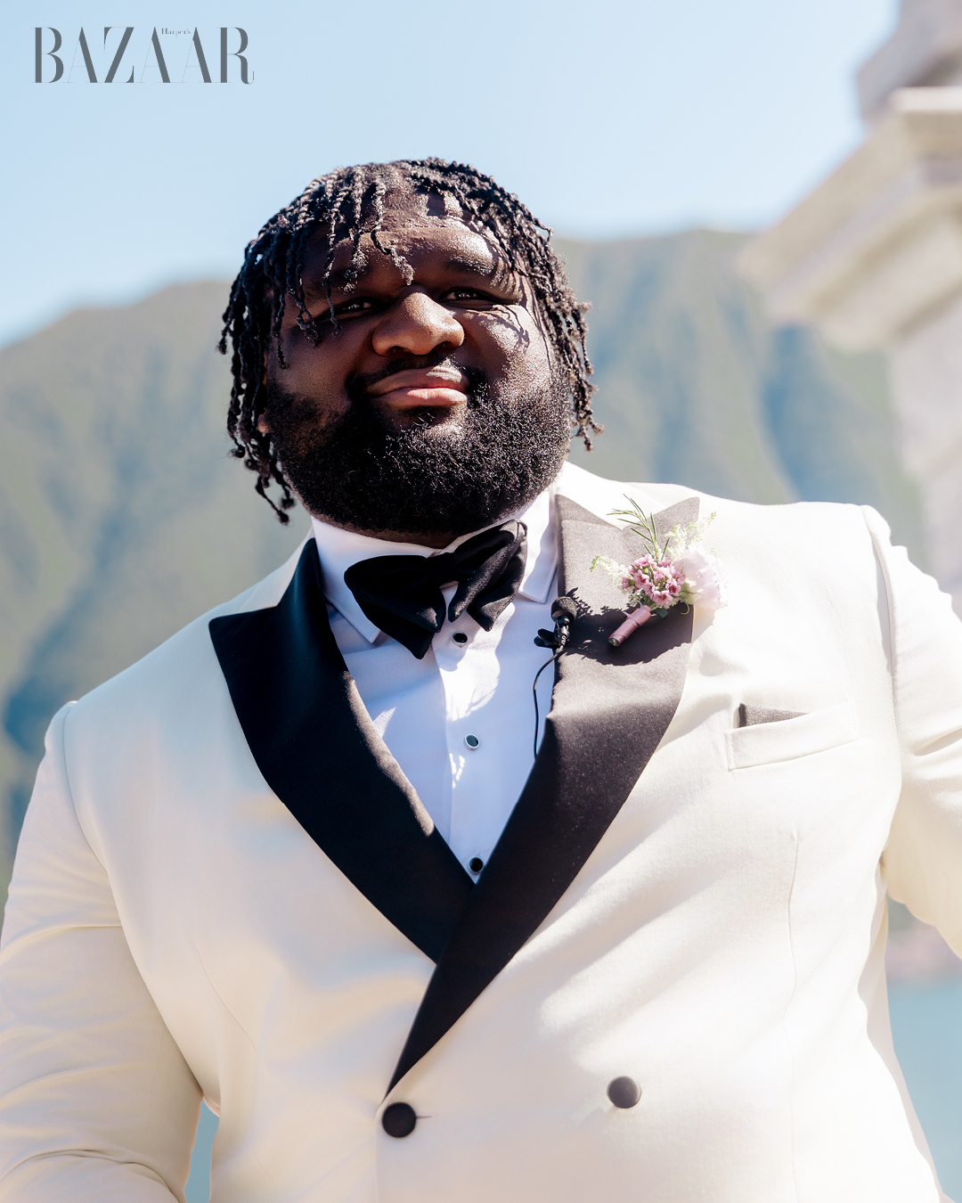 Inside Los Angeles Chargers Star Dalvin Tomlinson and Giselle Devot Tomlinson’s Million Dollar Lake Como Wedding Weekend插图14