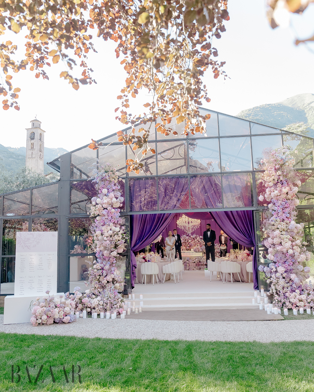 Inside Los Angeles Chargers Star Dalvin Tomlinson and Giselle Devot Tomlinson’s Million Dollar Lake Como Wedding Weekend插图18