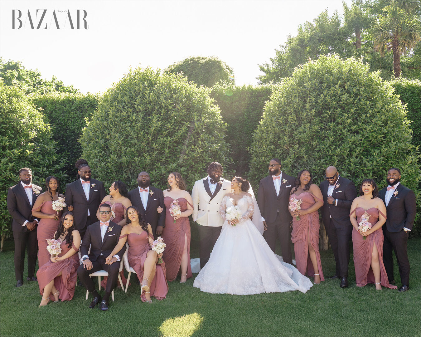 Inside Los Angeles Chargers Star Dalvin Tomlinson and Giselle Devot Tomlinson’s Million Dollar Lake Como Wedding Weekend插图23