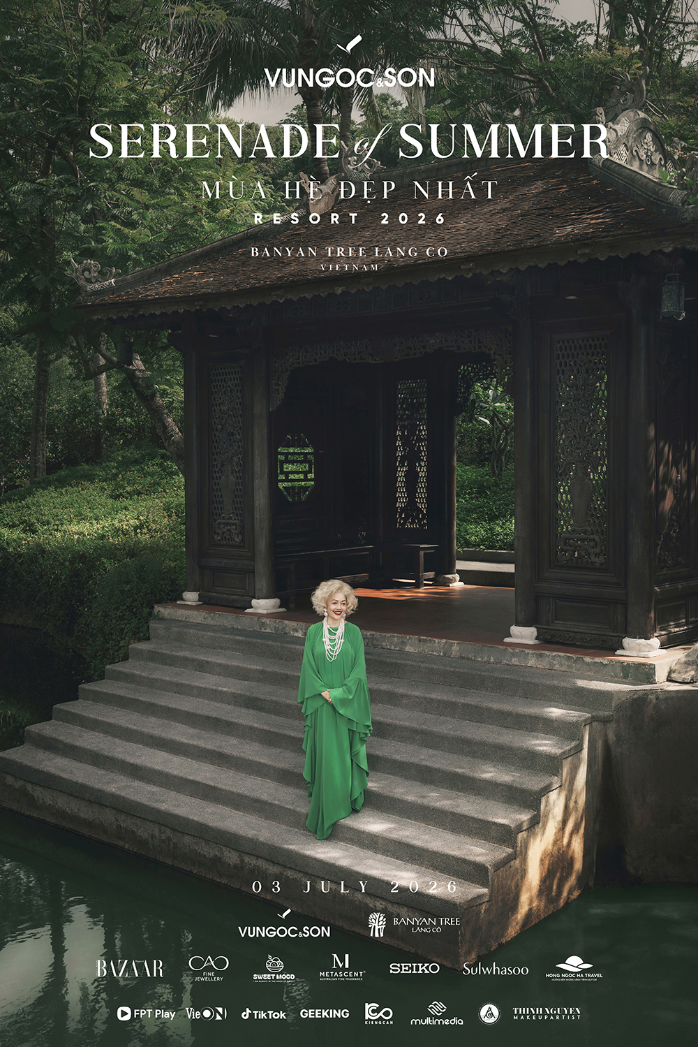 Giáo sư – Tiến sĩ Thái Kim Lan làm nàng thơ cho VUNGOC&SON Resort 2026插图7 Giáo sư – Tiến sĩ Thái Kim Lan làm nàng thơ cho VUNGOC&SON Resort 2026插图7