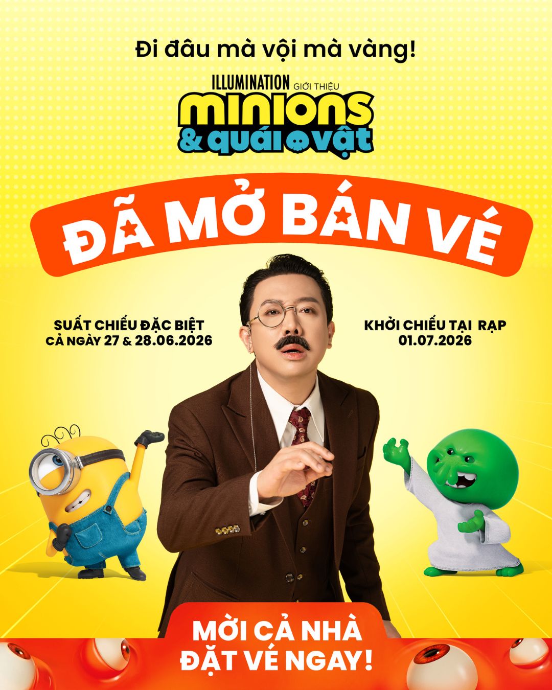 Trấn Thành lồng tiếng cho bom tấn hoạt hình Minions & Quái Vật插图8