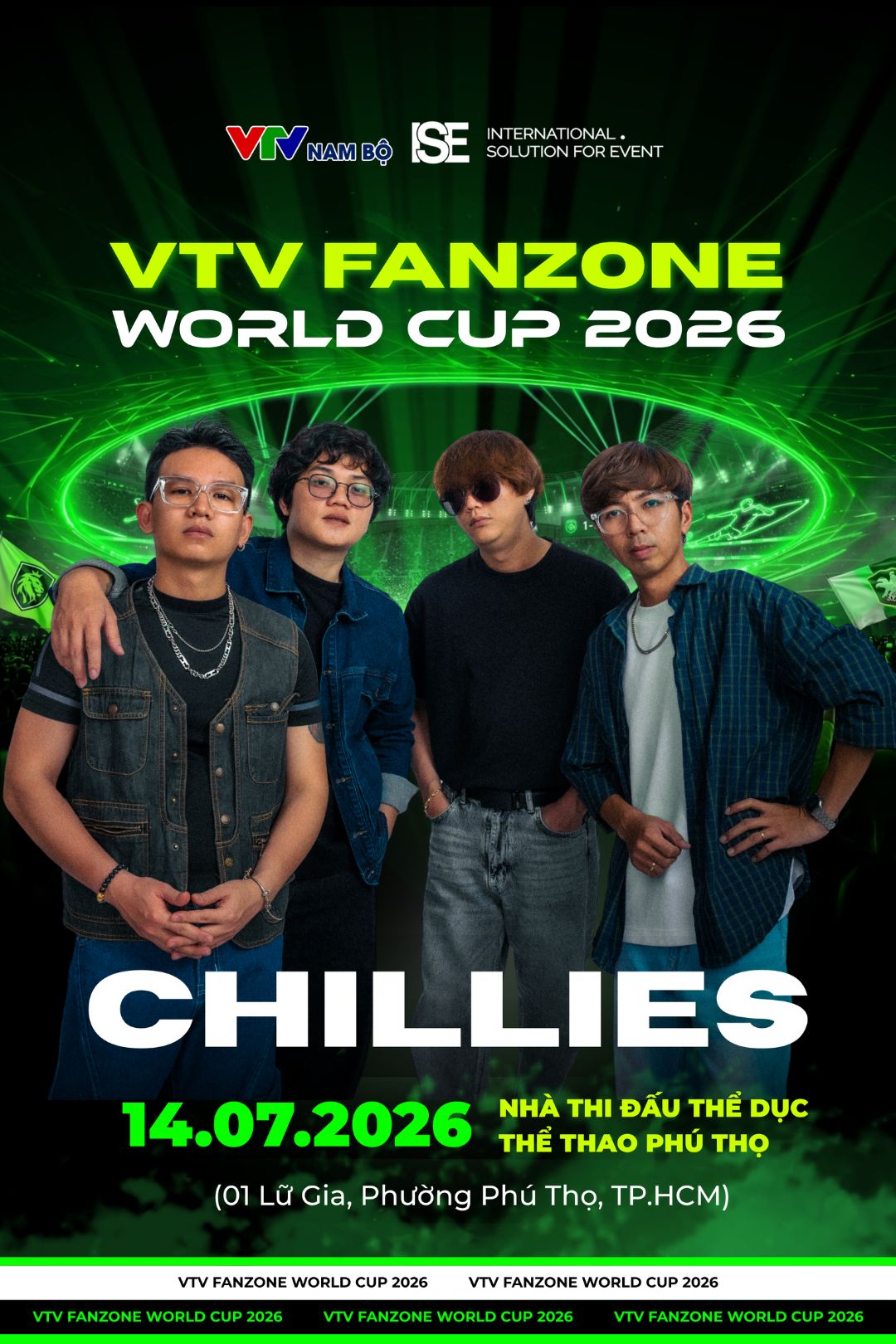 Fan bóng đá vừa được xem World Cup 2026, vừa được bùng nổ cùng Midnight Live Concert插图1 Fan bóng đá vừa được xem World Cup 2026, vừa được bùng nổ cùng Midnight Live Concert插图1