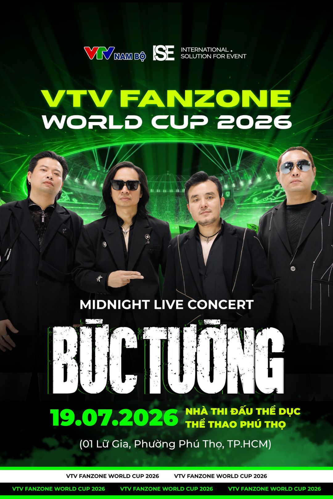 Fan bóng đá vừa được xem World Cup 2026, vừa được bùng nổ cùng Midnight Live Concert插图4