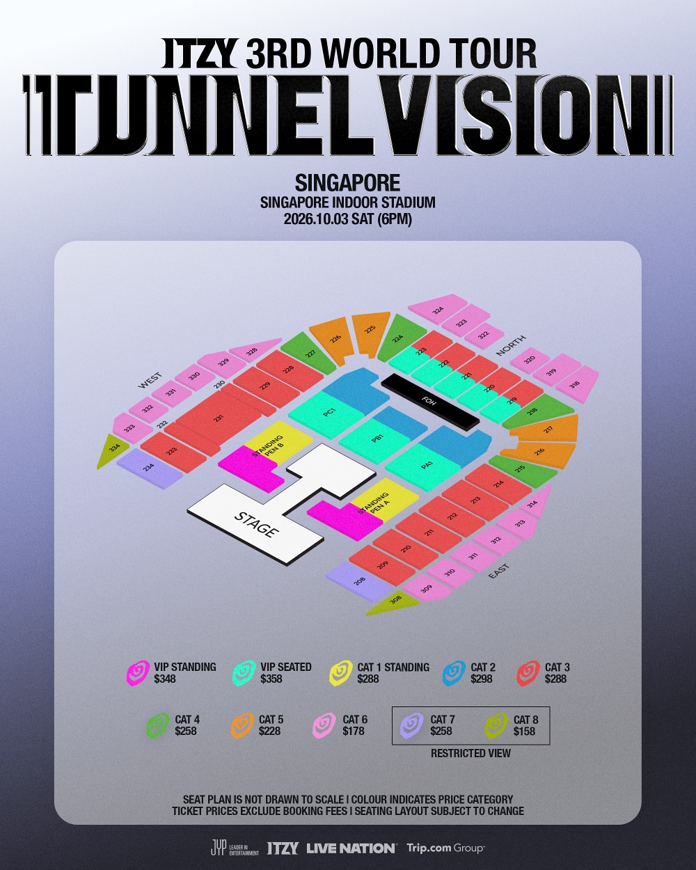 World tour Tunnel Vision nhóm ITZY