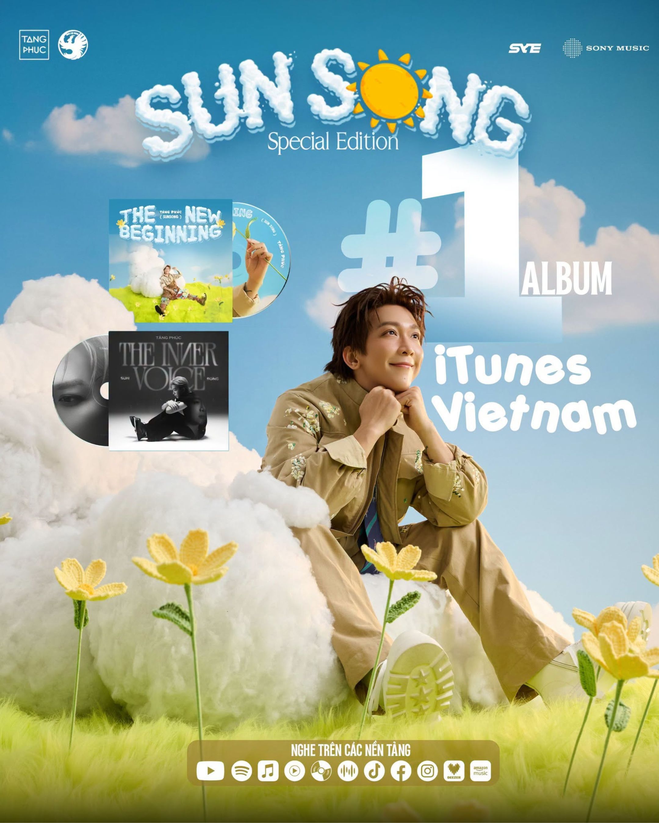 Tăng Phúc lập chuỗi thành tích ấn tượng với dự án SUN SONG插图3