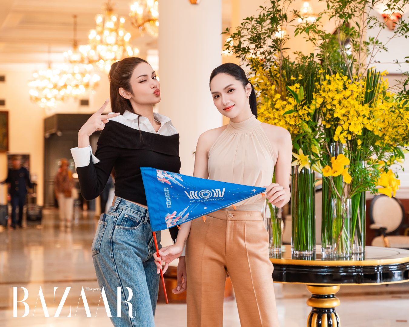 Hương Giang làm tour guide đưa dàn hoa hậu quốc tế khám phá TP.HCM插图9 Hương Giang làm tour guide đưa dàn hoa hậu quốc tế khám phá TP.HCM插图9