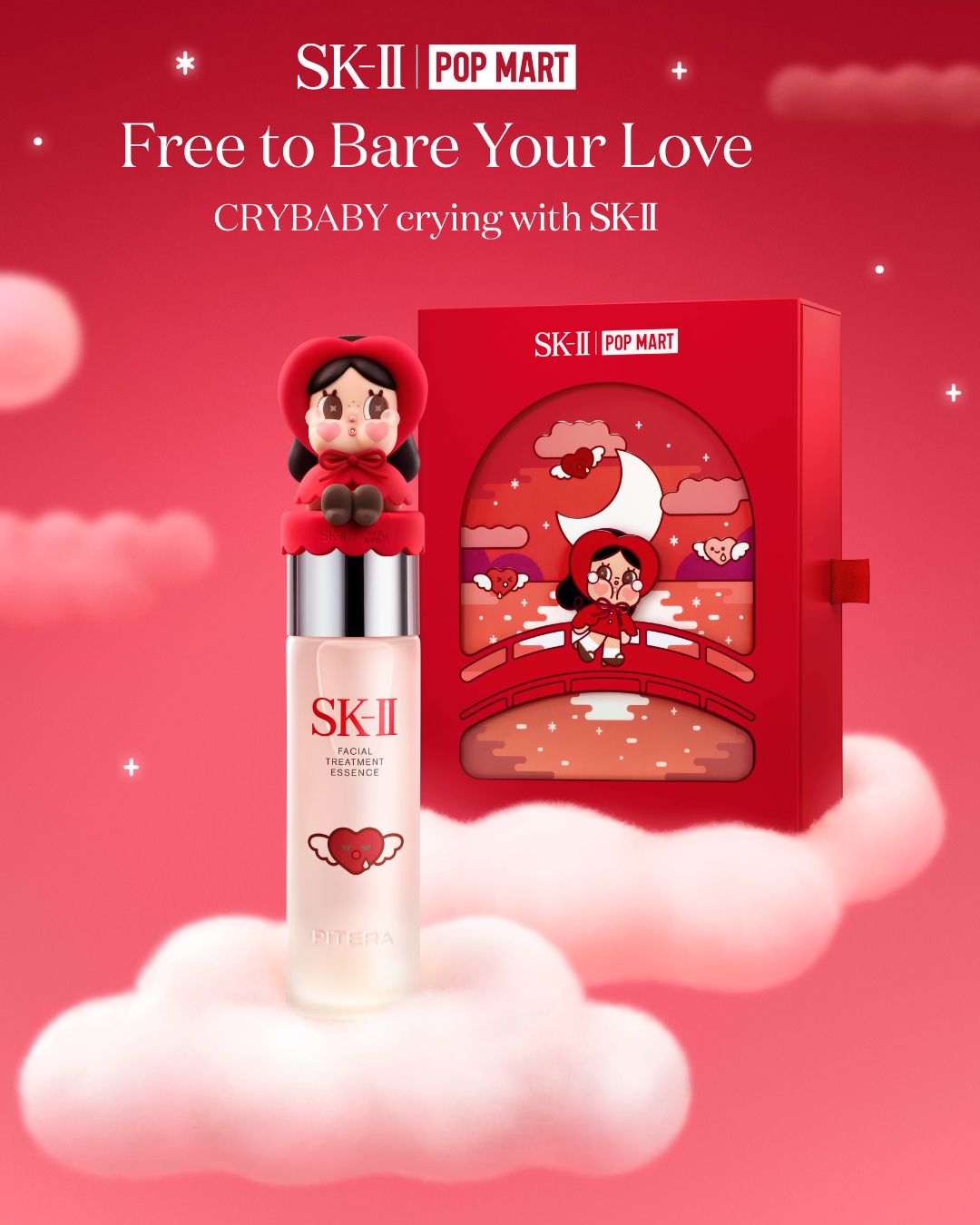 SK-II bắt tay POP MART ra mắt CRYBABY PITERA™ Essence phiên bản giới hạn插图1 SK-II bắt tay POP MART ra mắt CRYBABY PITERA™ Essence phiên bản giới hạn插图1