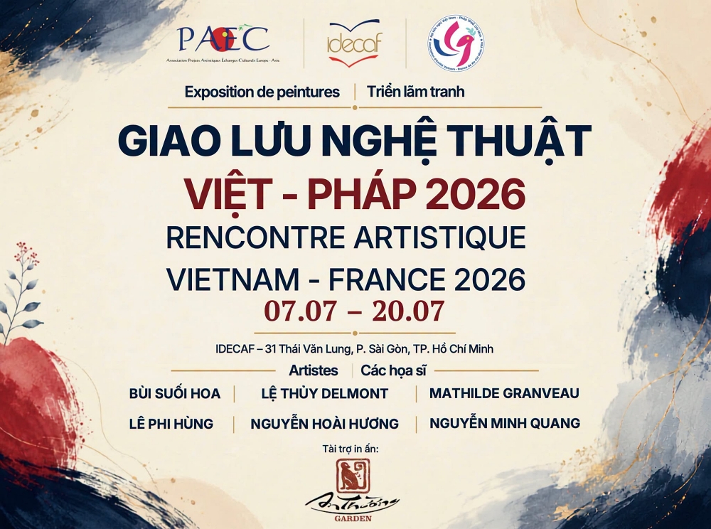 Triển lãm Giao lưu nghệ thuật Việt – Pháp 2026