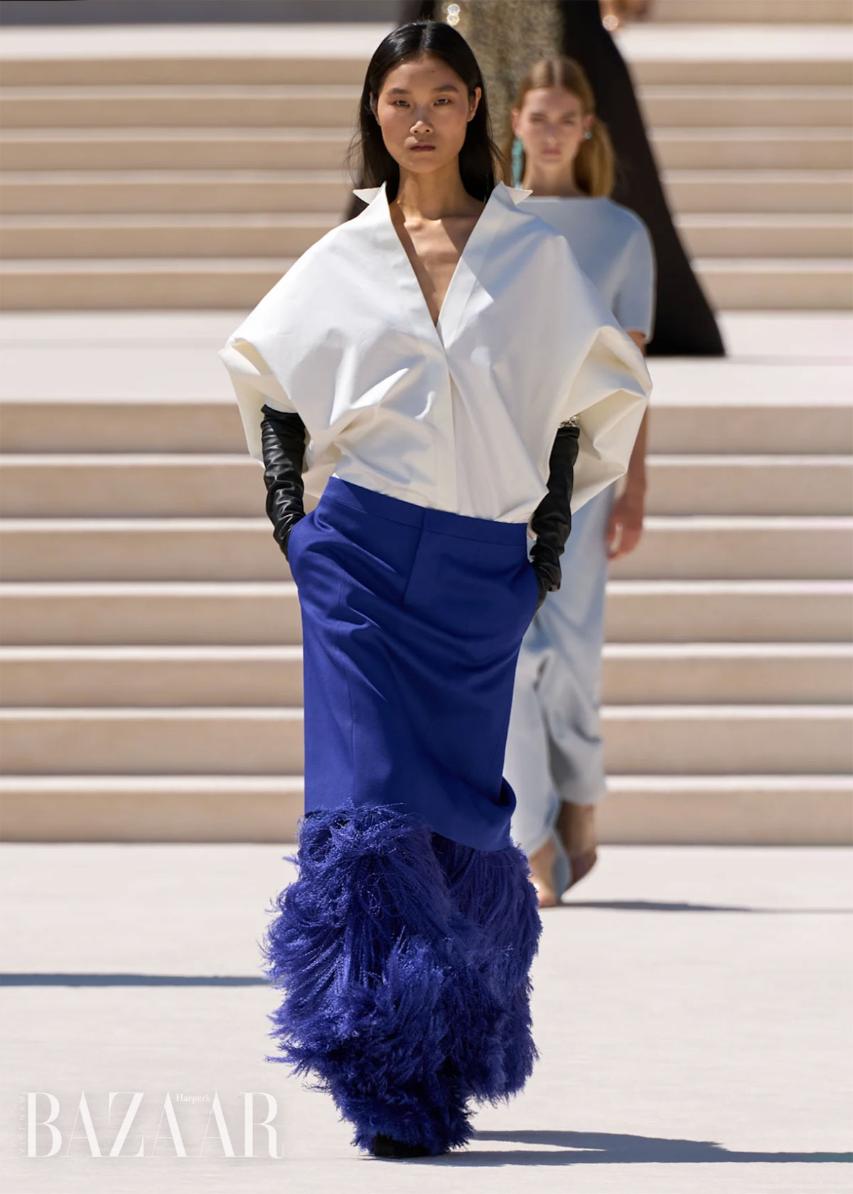Châu Vũ Đồng chứng kiến BST Haute Couture đầu tay Pierpaolo Piccioli thực hiện cho Balenciaga插图5