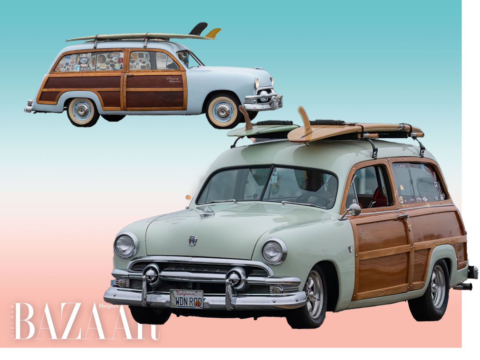 Louis Vuitton gói gọn giấc mơ California trong bộ sưu tập nước hoa Woody Wagon Colognes插图2