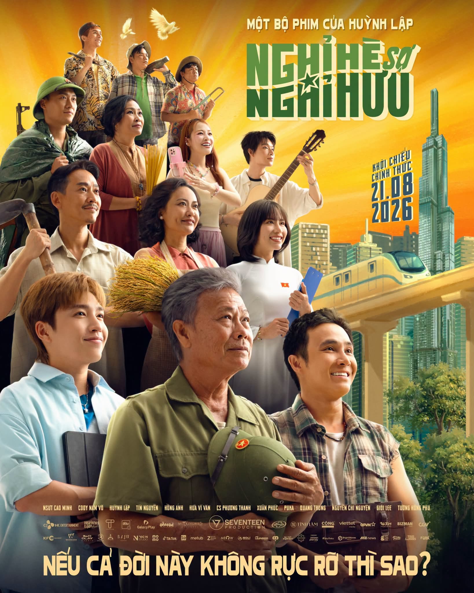 nghỉ hè sợ nghỉ hưu phim poster