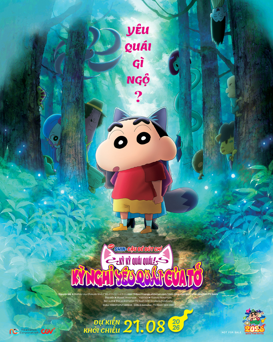 phim chiếu rạp tháng 8 2026 shin cậu bé bút chì phim hoạt hình