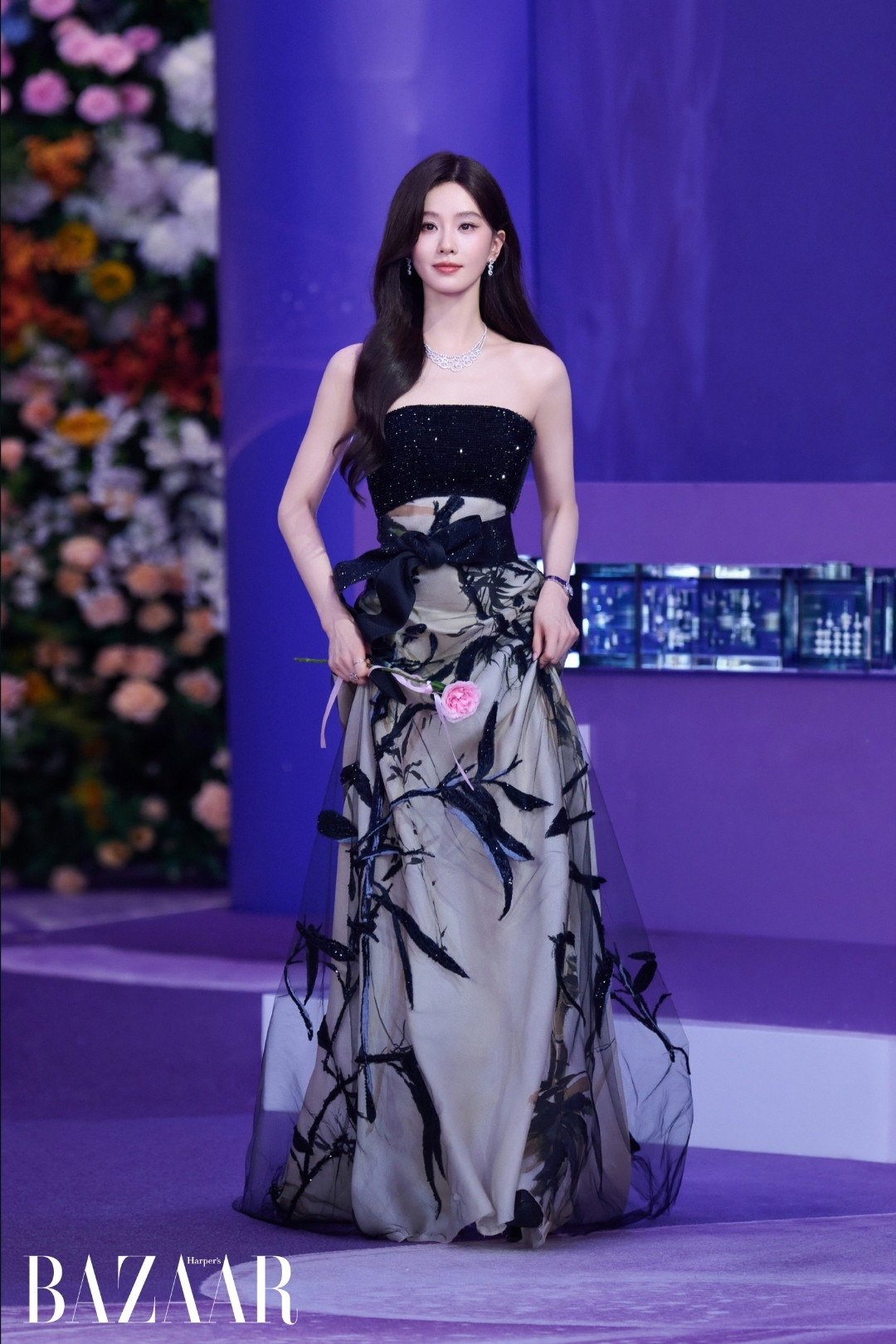 Lưu Thi Thi, Dương Mịch và Dương Tử sáng nhất thảm đỏ Bách Hoa插图3