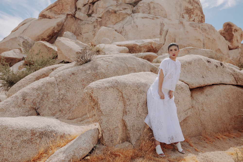 Thời trang nghỉ dưỡng của VUNGOC&SON đến công viên Joshua Tree nước Mỹ插图3