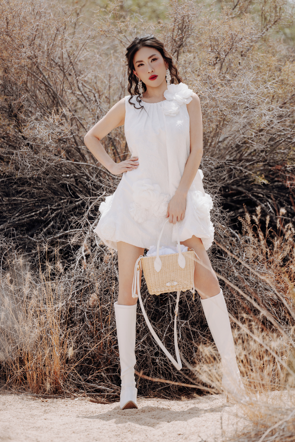 Thời trang nghỉ dưỡng của VUNGOC&SON đến công viên Joshua Tree nước Mỹ插图2