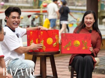 Bố Ơi Mình Đi Đâu Thế đưa các con đi chơi trung thu, ca bài chòi