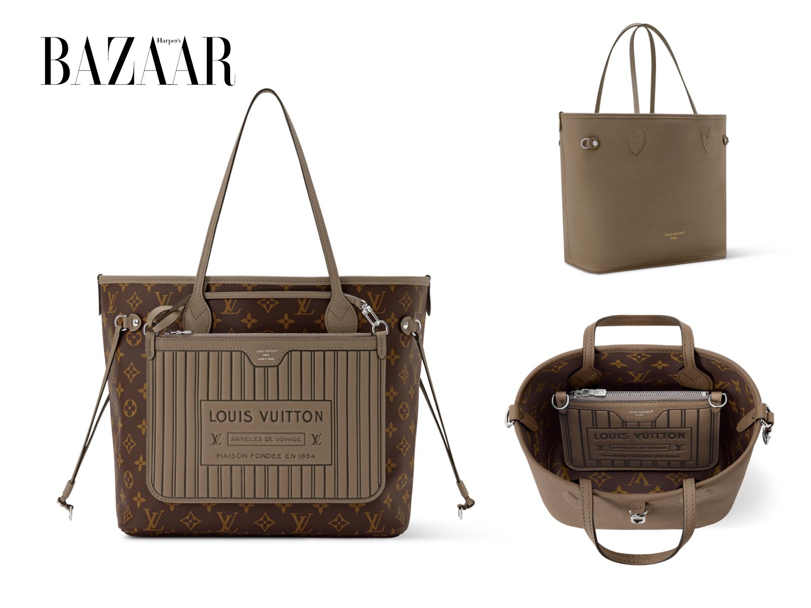 Túi xách Louis Vuitton Neverfull được tân trang về công năng插图1