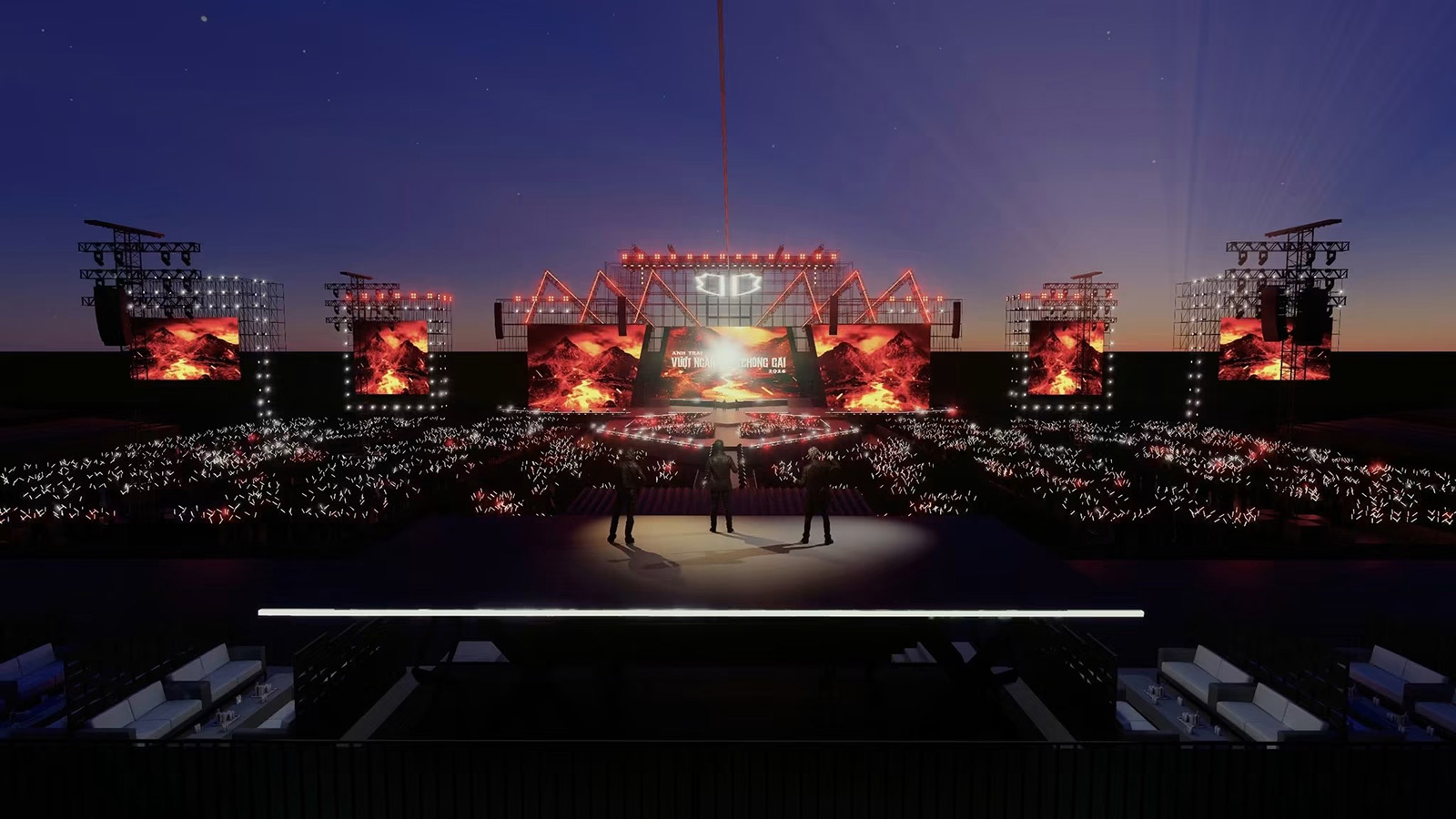 Concert Anh Trai Vượt Ngàn Chông Gai 2026 công bố sân khấu quy mô cho Day 1-2插图3